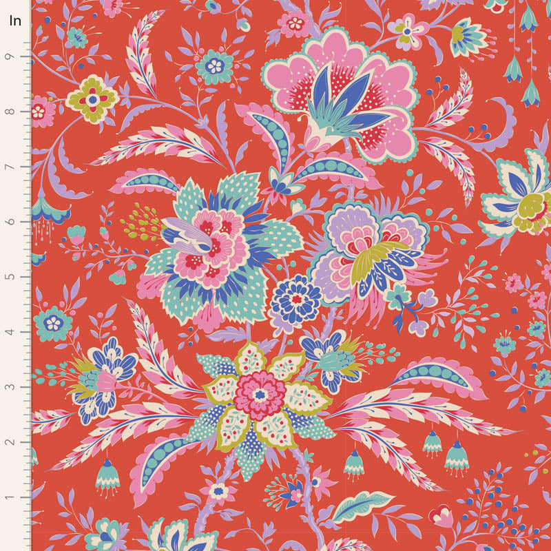 Tilda Bloomsville Fabric stack, Quilting Fabric.  Fabric: 25 x 25cm, 40 Pieces