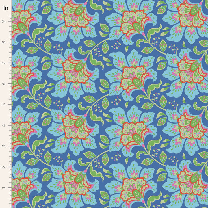 Tilda Bloomsville Fabric stack, Quilting Fabric.  Fabric: 25 x 25cm, 40 Pieces