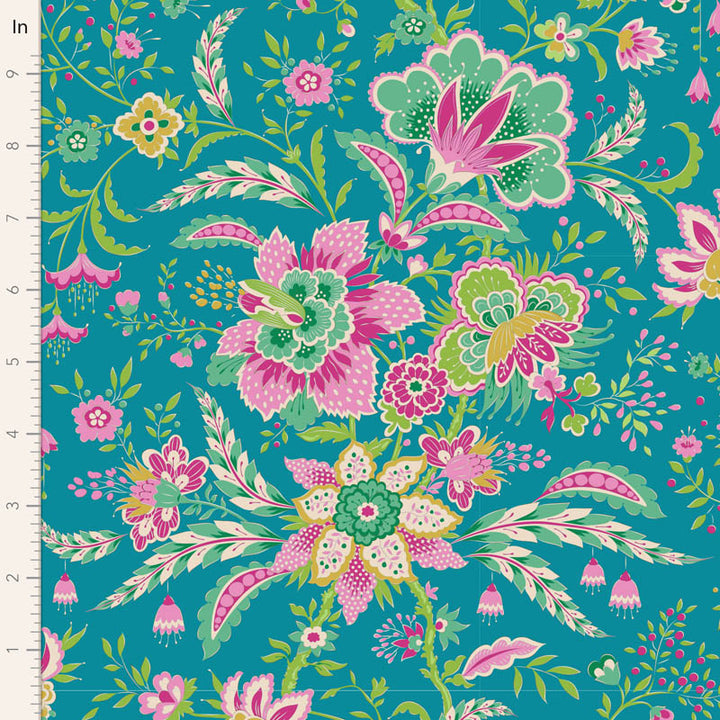 Tilda Bloomsville Fabric stack, Quilting Fabric.  Fabric: 25 x 25cm, 40 Pieces