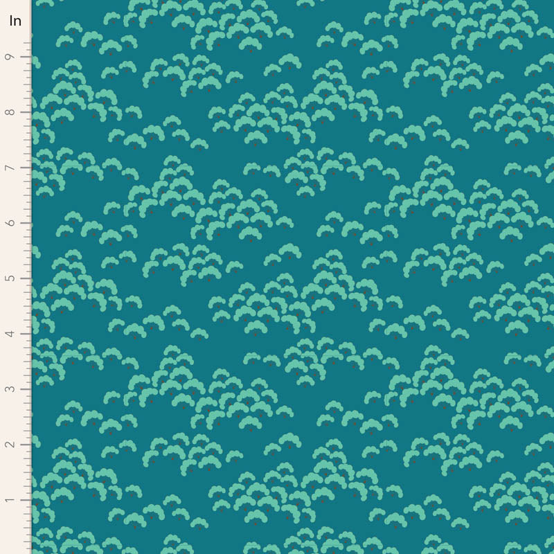 Tilda Bloomsville Fabric stack, Quilting Fabric.  Fabric: 25 x 25cm, 40 Pieces