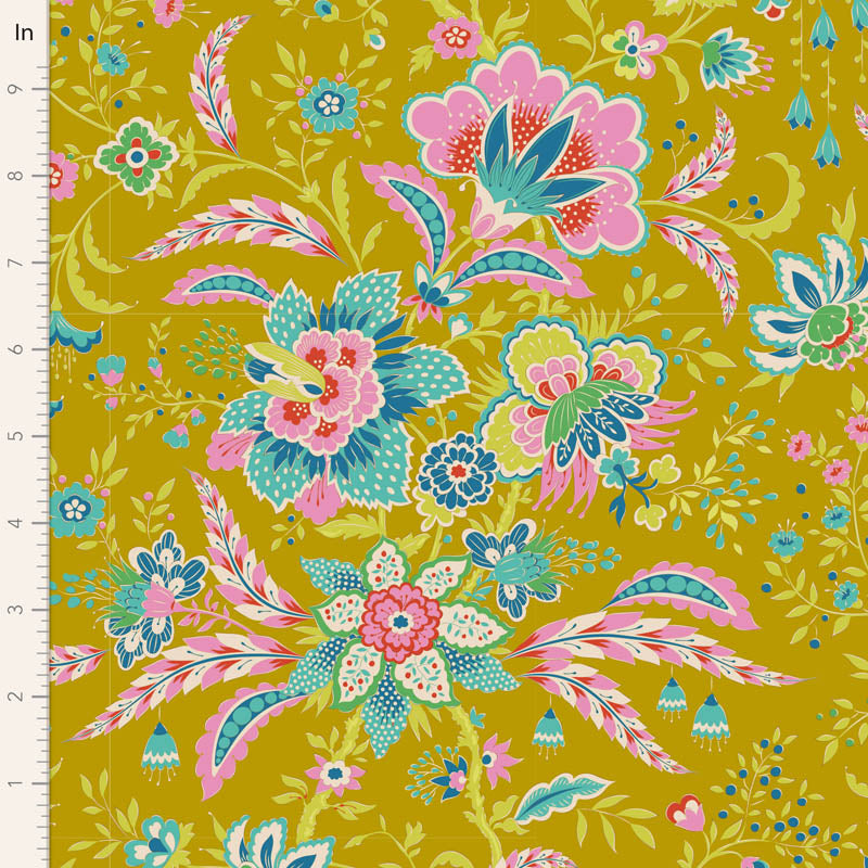 Tilda Bloomsville Fabric stack, Quilting Fabric.  Fabric: 25 x 25cm, 40 Pieces