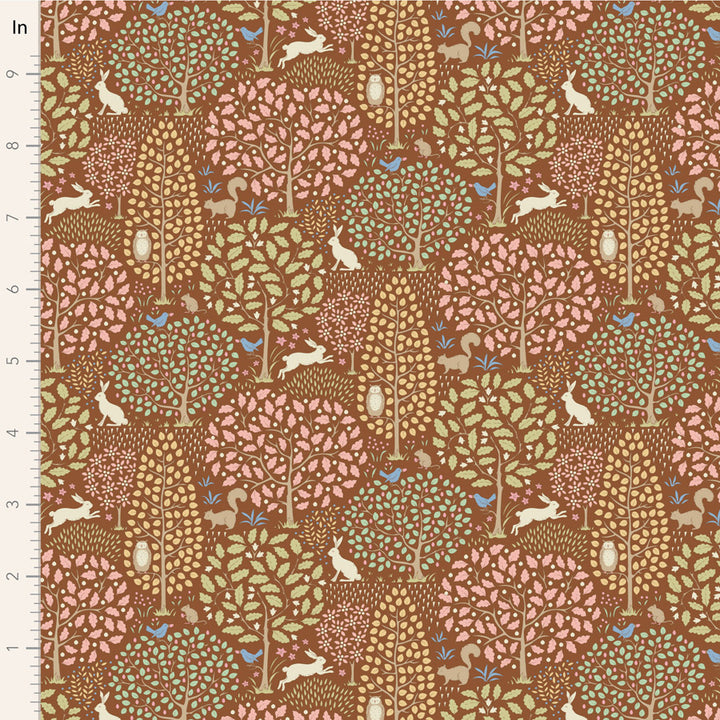 Tilda Sanctuary Charm pack fabrics by Tilda. Floral quilting fabrics.