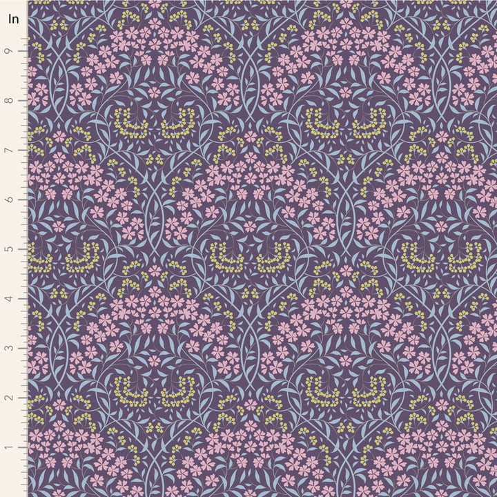 Tilda Sanctuary Charm pack fabrics by Tilda. Floral quilting fabrics.