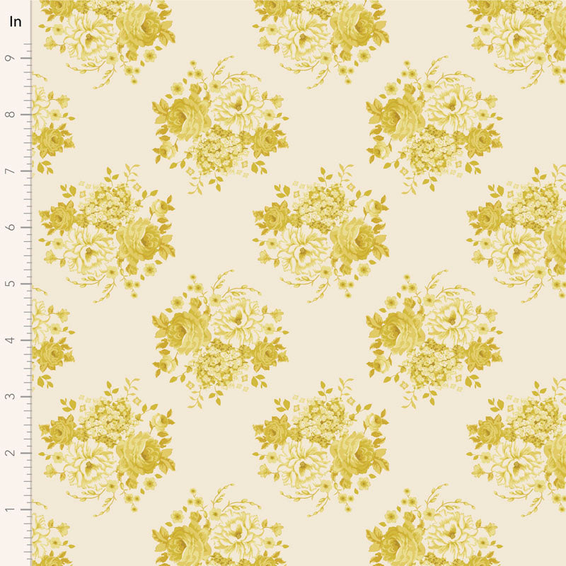 Tilda Sunday Brunch fat eighth bundle of 20 fabrics by Tilda. Floral quilting fabrics.