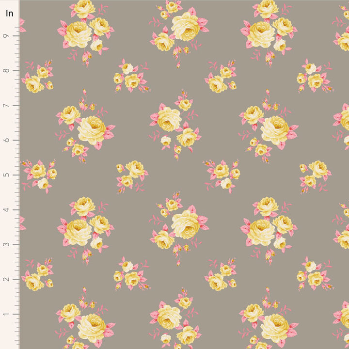 Tilda Sunday Brunch fat eighth bundle of 20 fabrics by Tilda. Floral quilting fabrics.