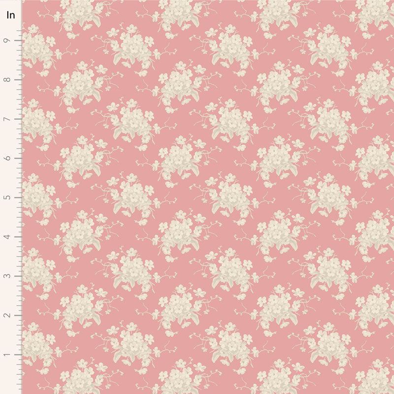 Tilda Sunday Brunch fat eighth bundle of 20 fabrics by Tilda. Floral quilting fabrics.