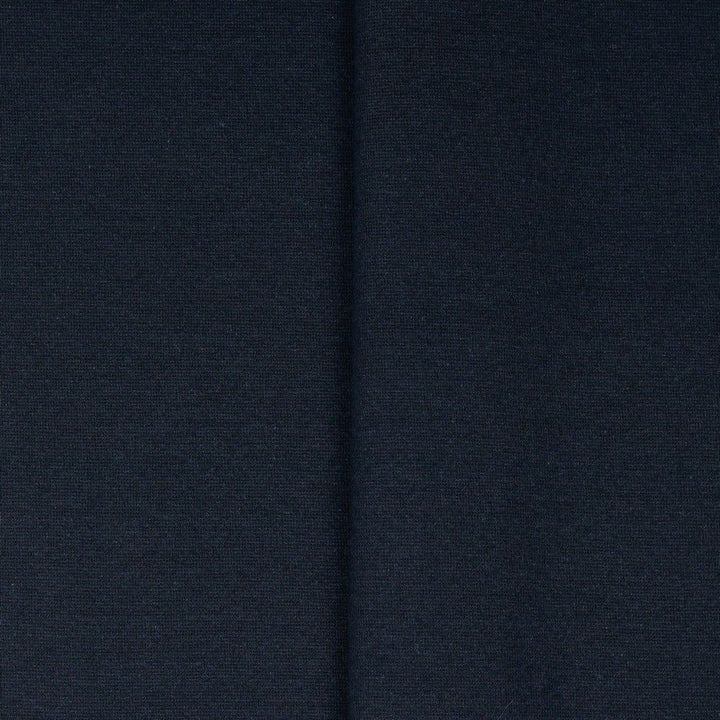 Recycled tubular jersey ribbing knit cotton fabric x .5 m. Ribbed cuffing, waistbands.