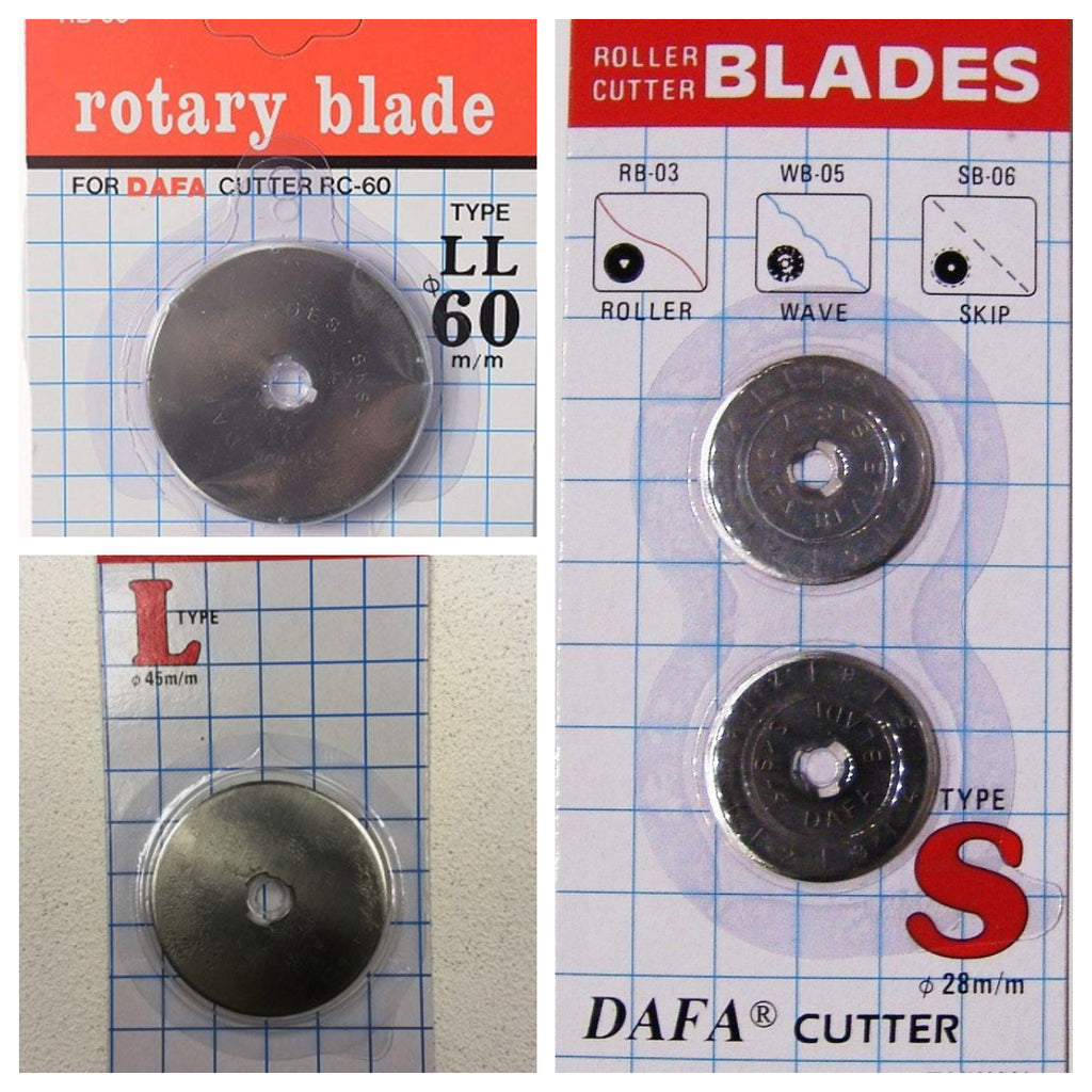 Dafa 28 /45/60 Mm Rotary Cutter, Sewing, Crafts. With Flexible