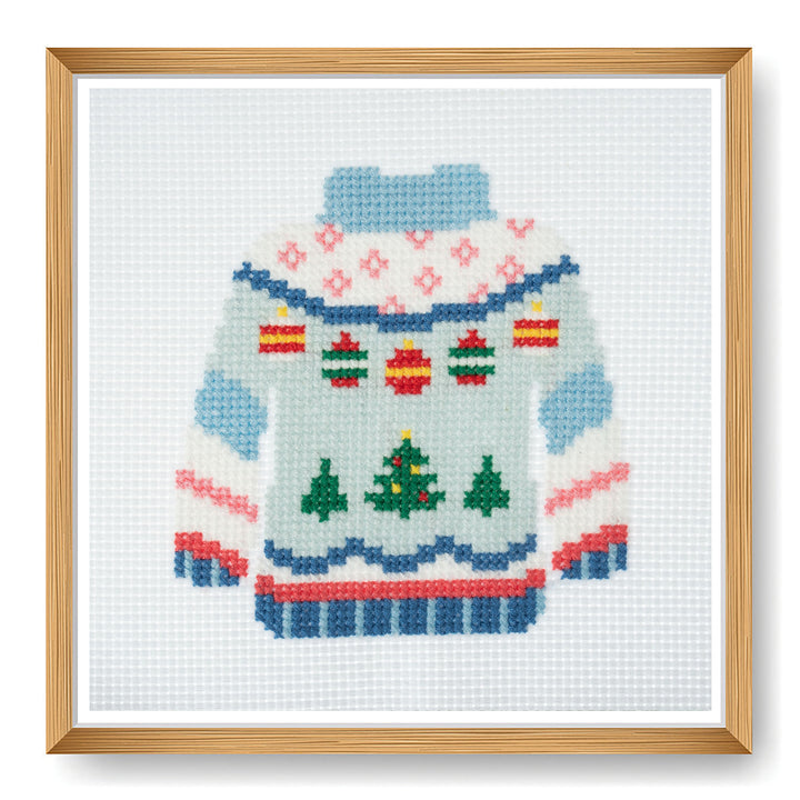 Trimits Make Your Own Cross Stitch Wall Christmas decoration craft kit. Stocking filler.