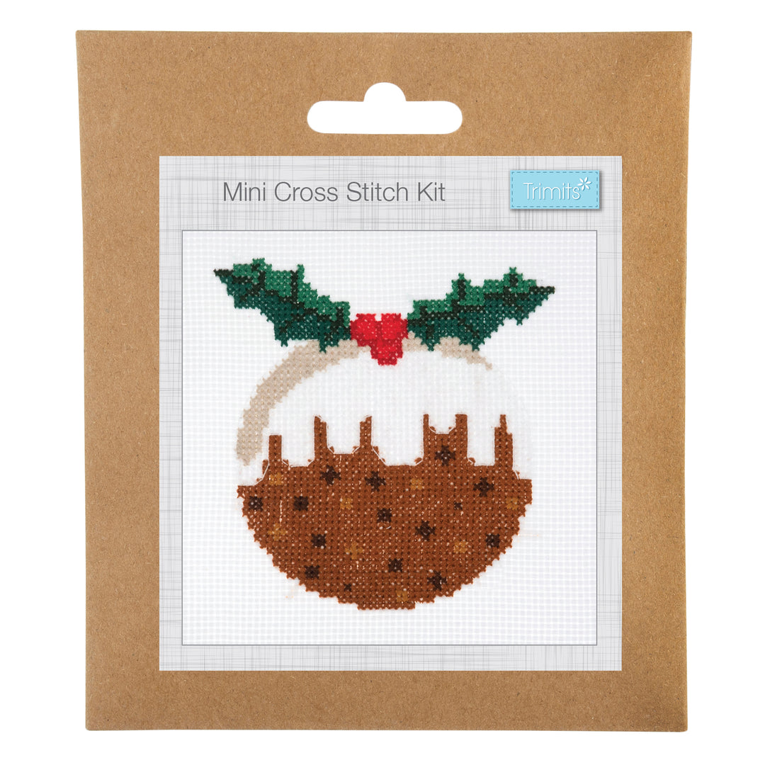 Trimits Make Your Own Cross Stitch Wall Christmas decoration craft kit. Stocking filler.