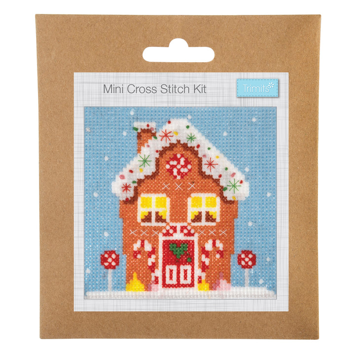 Trimits Make Your Own Cross Stitch Wall Christmas decoration craft kit. Stocking filler.