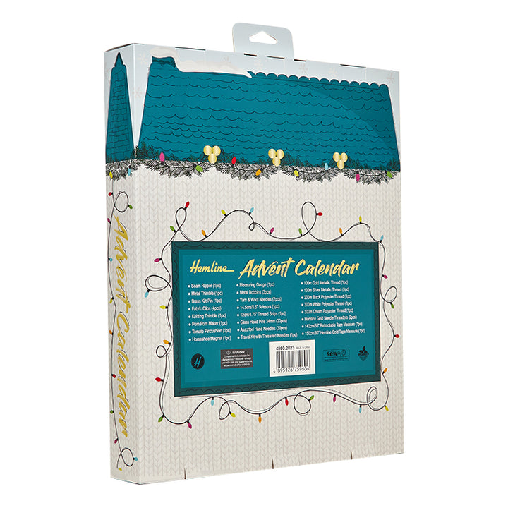 Hemline Sewing Craft Advent Calendar: 24 Items