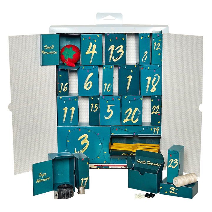 Hemline Sewing Craft Advent Calendar: 24 Items