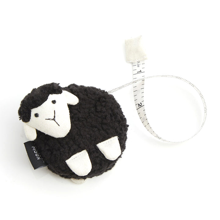 Black Sheep Tape Measure by Lantern Moon 60 in/150 cm, handmade sewing gift