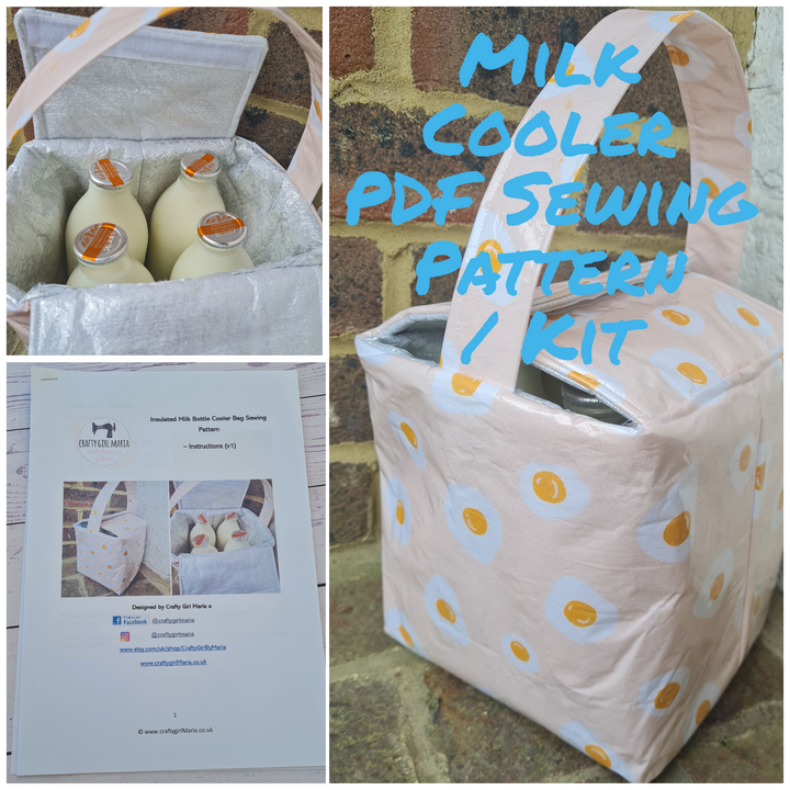 Insulated Milk Bottle Box/Carrier instructions and kit - keep your milk chilled on your doorstep