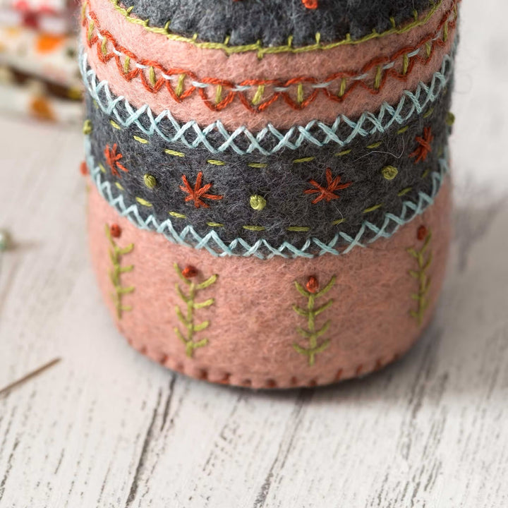 Pincushion felt craft kit, Corinne Lapierre, UK.