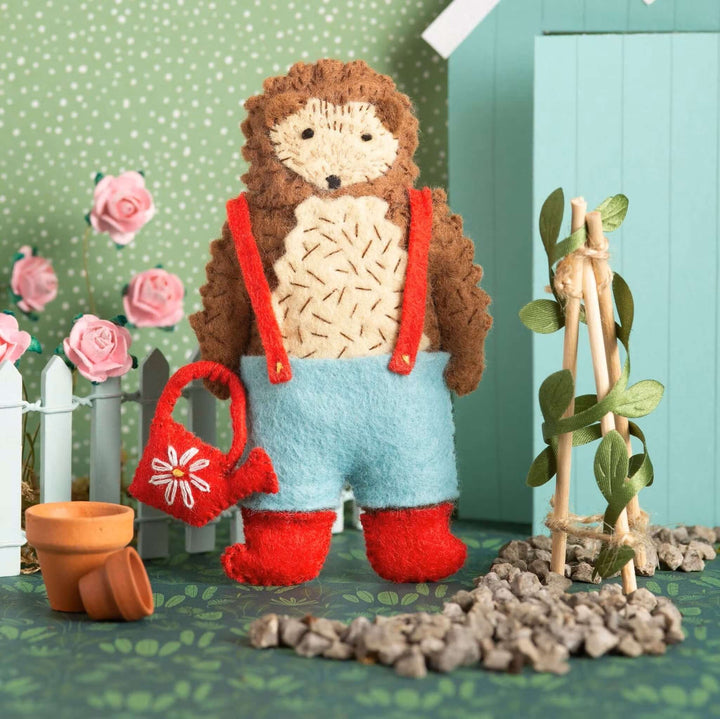 Adorable DIY Animal character felt craft kit, Corinne Lapierre. Made in UK.