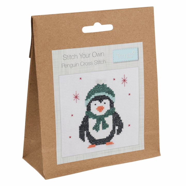 Trimits Make Your Own Cross Stitch Wall Christmas decoration craft kit. Stocking filler.