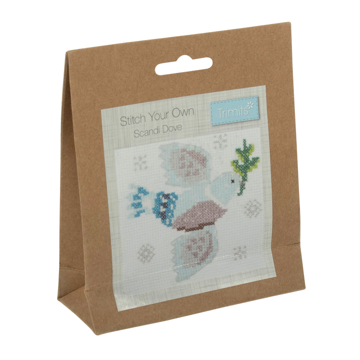 Trimits Make Your Own Cross Stitch Wall Christmas decoration craft kit. Stocking filler.