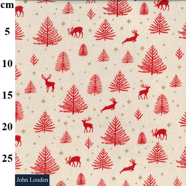 Scandi Christmas fat quarter bundle/ by the half metre quilting / craft cotton Fabrics.