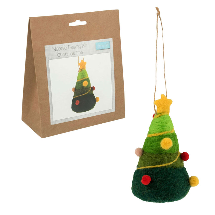 Trimits Make Your Own Needle Felting decoration/keyring craft kit. Stocking filler.