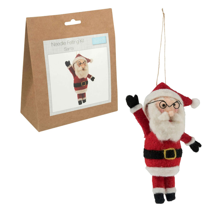 Trimits Make Your Own Needle Felting decoration/keyring craft kit. Stocking filler.